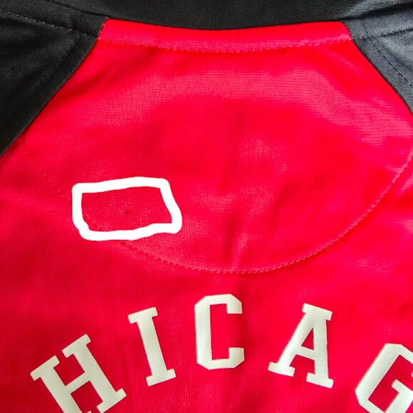 Chicago Blackhawks NHL Hockey Varsity Track Jacket Coat - Picture 12 of 12